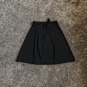 Black Midi Skirt